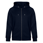 GLOW GARDEN Unisex Bio-Kapuzenjacke - Navy