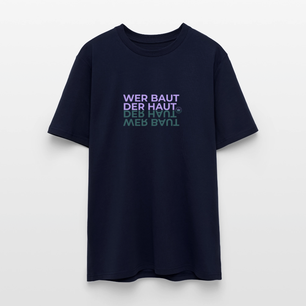 WER BAUT Unisex Bio-T-Shirt - Navy