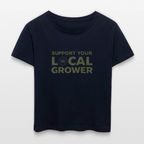 LOCAL GROWER Relaxed Frauen Bio-T-Shirt - Navy