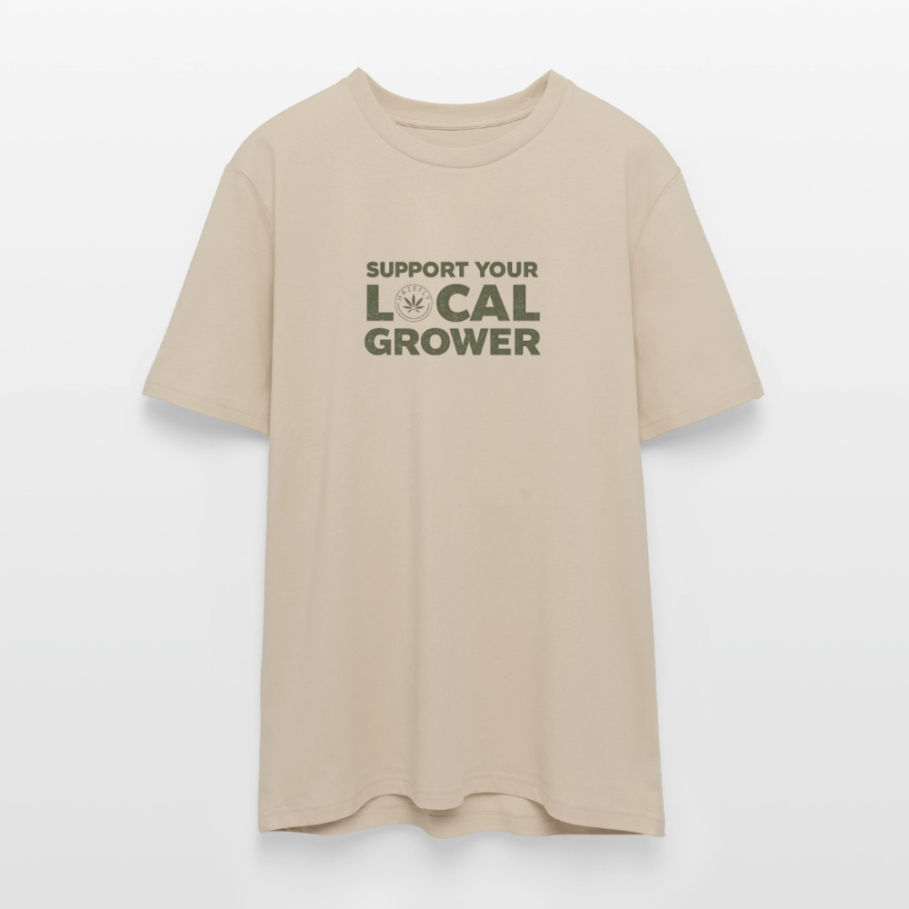 LOCAL GROWER Unisex Bio-T-Shirt - Beige