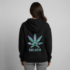 GELATO Oversized Unisex Bio-Hoodie - Schwarz