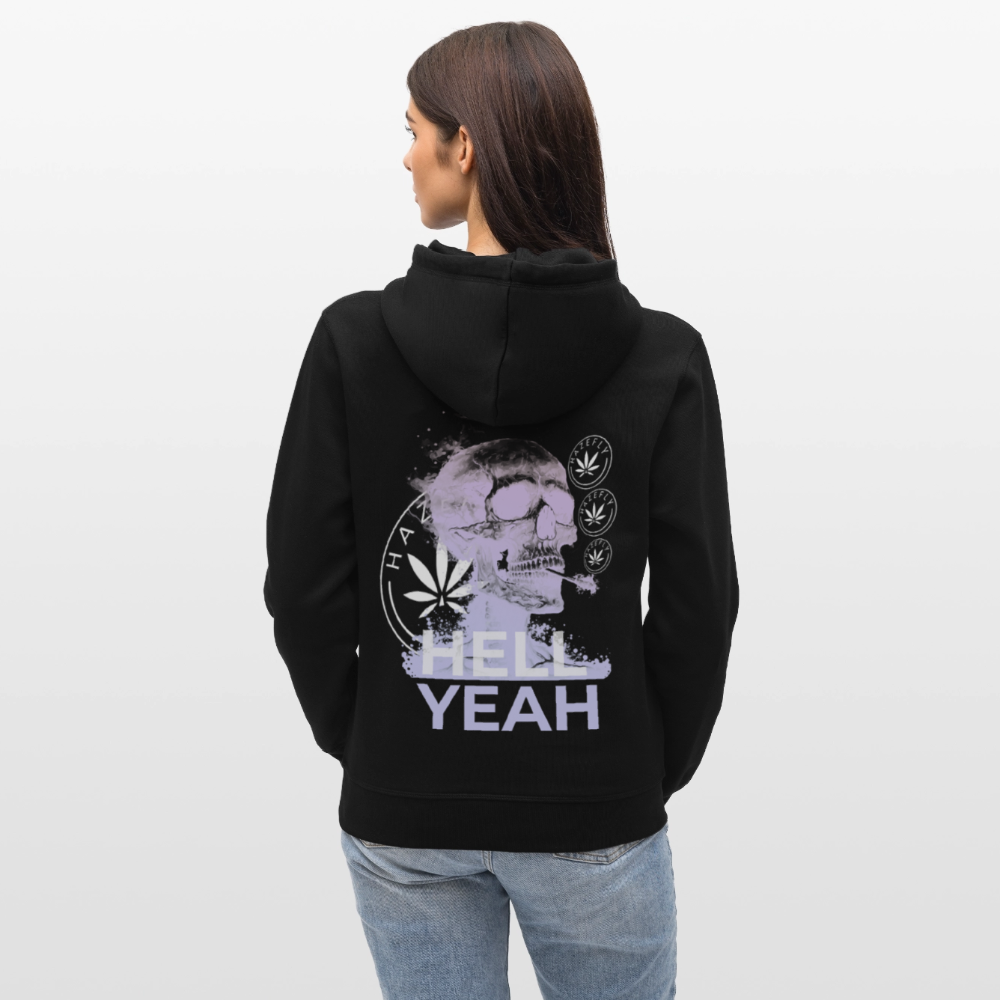 HELL YEAH Unisex Bio-Hoodie - Schwarz