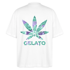 GELATO Oversized Unisex Bio T-Shirt - Weiß