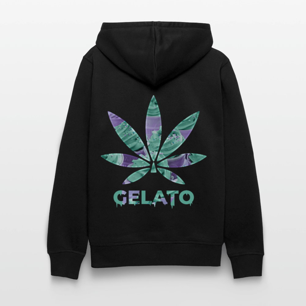 GELATO Unisex Bio-Hoodie - Schwarz
