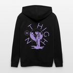 NOT HIGH Unisex Bio-Kapuzenjacke - Schwarz