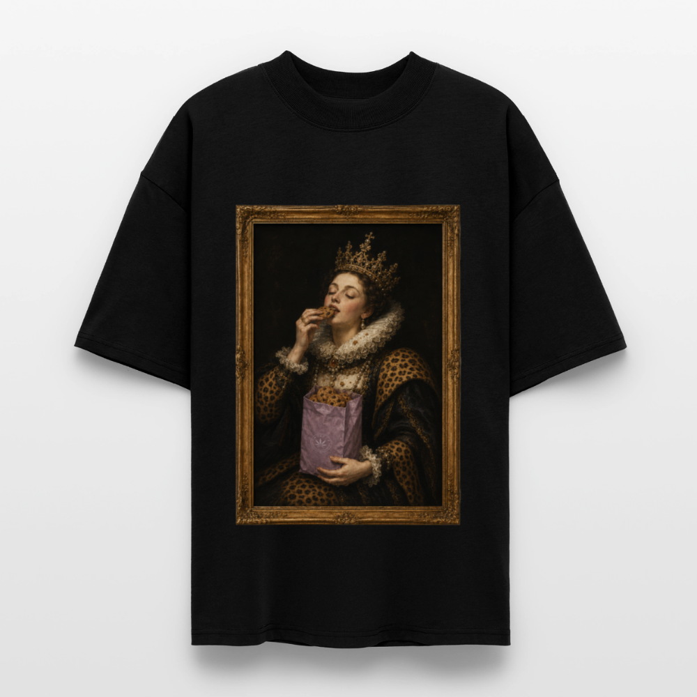 MUNCHIES Unisex Oversized Bio-T-Shirt - Schwarz