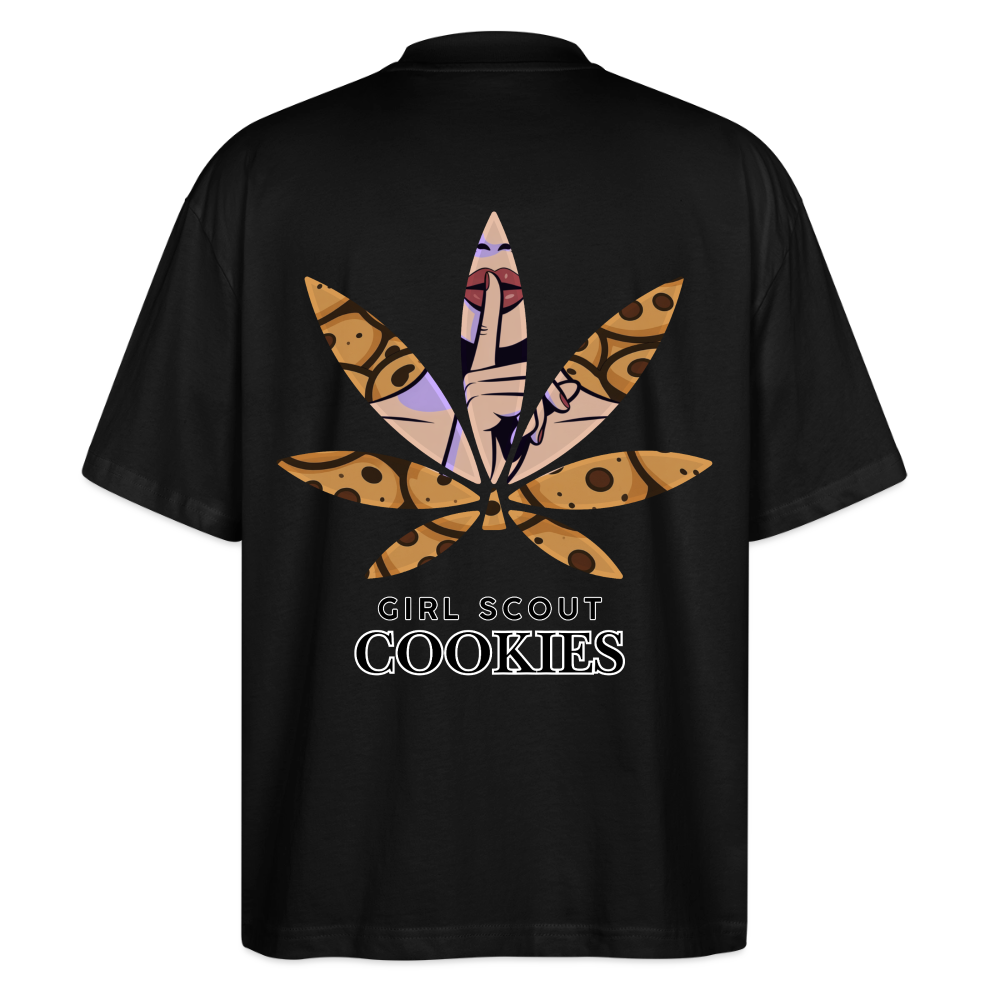 GIRL SCOUT COOKIES Oversized Unisex Bio T-Shirt - Schwarz