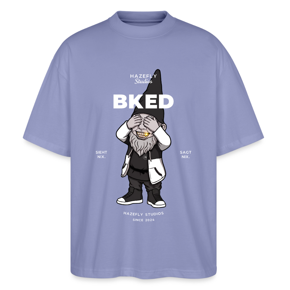 BKED Unisex Oversized Bio-T-Shirt - Violett
