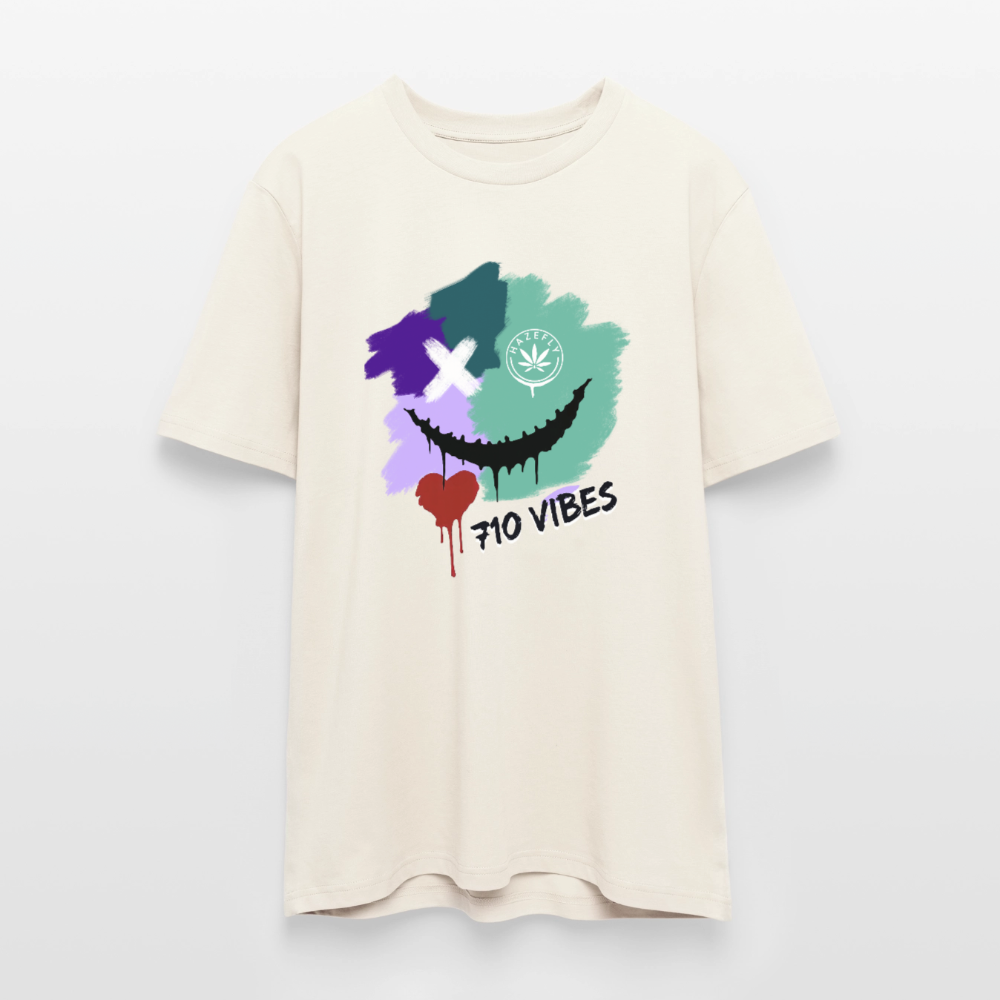 710 VIBES Unisex Bio-T-Shirt - Naturweiß 