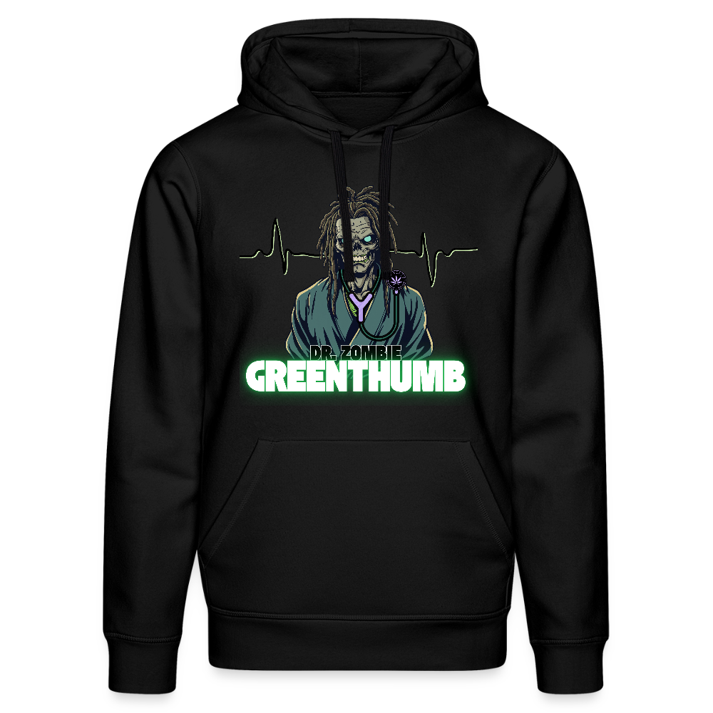 DR. ZOMBIE Unisex Bio-Hoodie - Schwarz