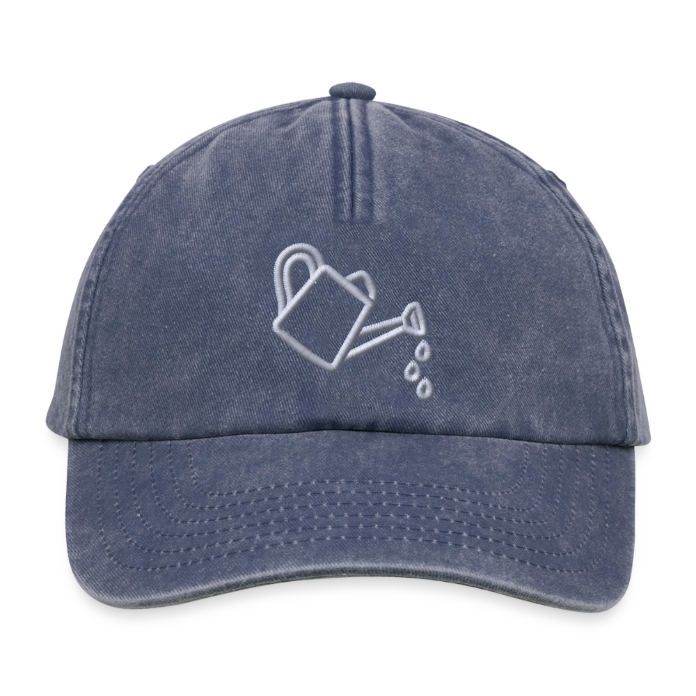 LOVE GROWS STICK Relaxed Vintage Cap - Vintage Denim