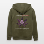 TRUE GRAPE Unisex Bio-Kapuzenjacke - Khaki