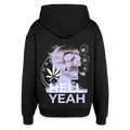 HELL YEAH Oversized Unisex Bio-Hoodie - Schwarz