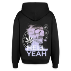 HELL YEAH Oversized Unisex Bio-Hoodie - Schwarz