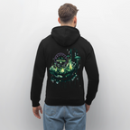 GLOW GARDEN Unisex Bio-Hoodie - Schwarz