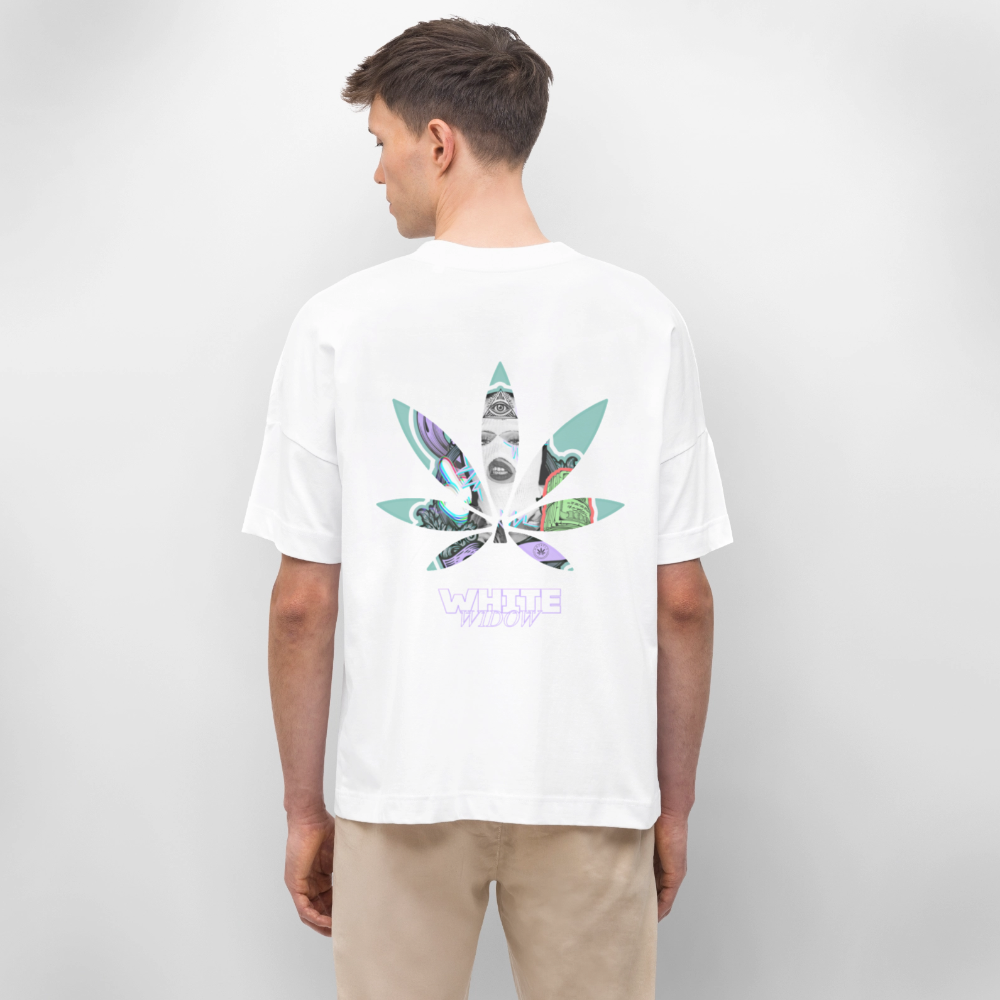 WHITE WIDOW Oversized Unisex Bio T-Shirt - Weiß