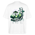 GLOW GARDEN WITH GROWLAB Oversized Unisex Bio T-Shirt - Weiß