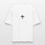 GLOW GARDEN Oversized Unisex Bio T-Shirt - Weiß