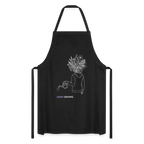 LOVE GROWS I Kochschürze - Schwarz