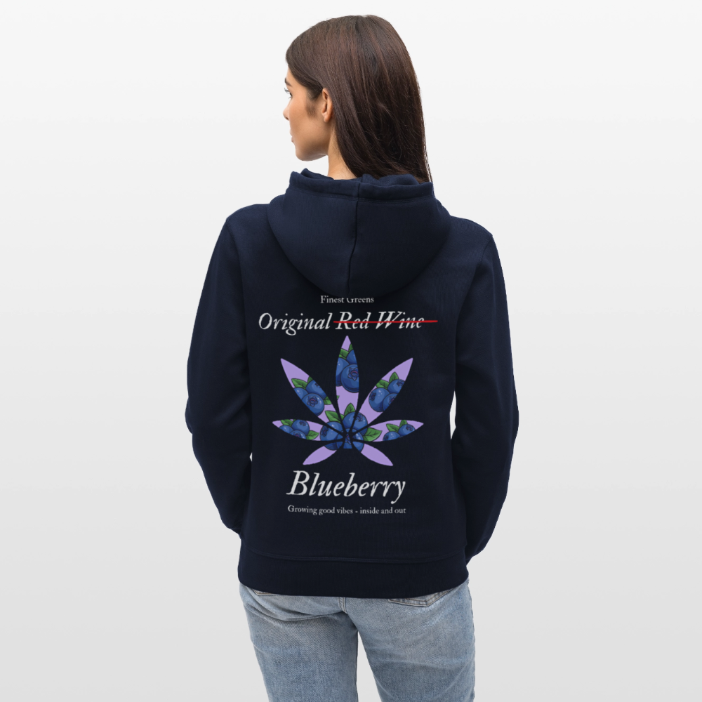 TRUE BERRY Unisex Bio-Hoodie - French Navy