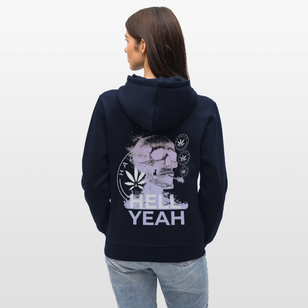HELL YEAH Unisex Bio-Hoodie - French Navy