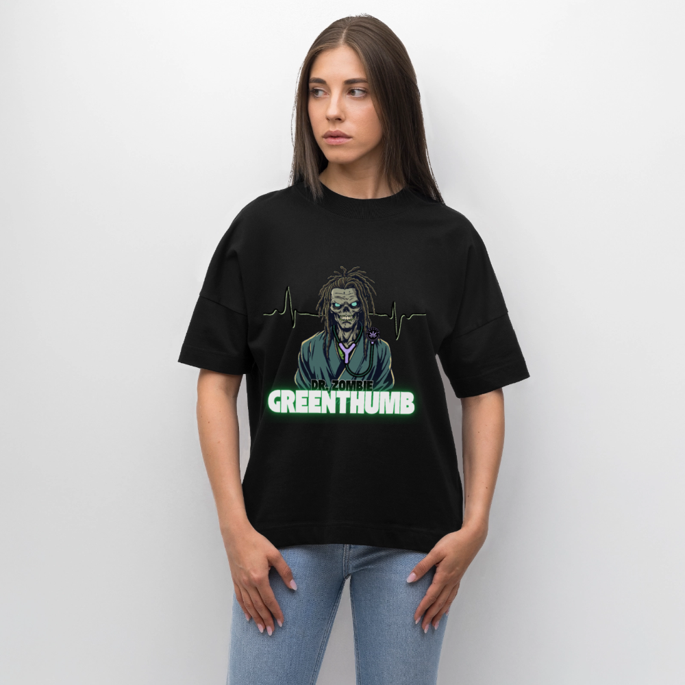 DR. ZOMBIE Oversized Unisex Bio T-Shirt - Schwarz