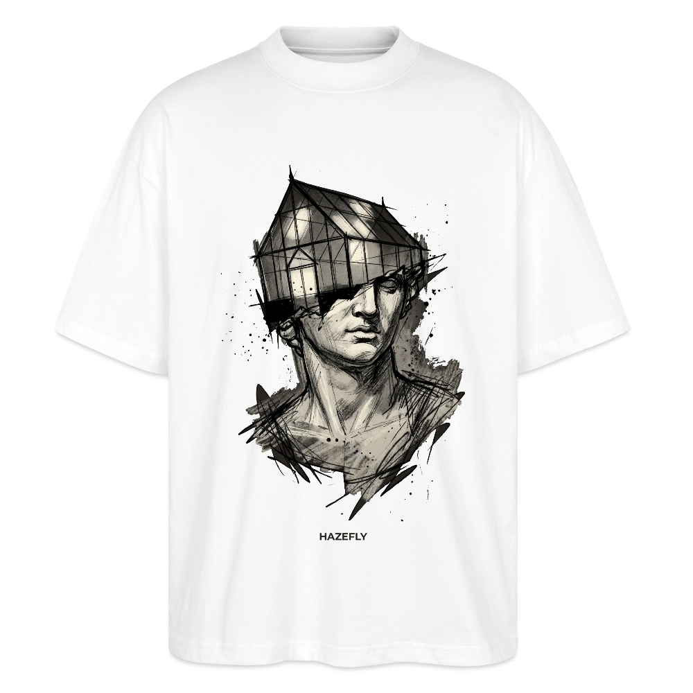 GREEN MIND Unisex Oversized Bio-T-Shirt - Weiß