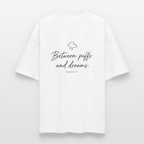 PUFFS & DREAMS Oversized Unisex Bio T-Shirt - Weiß