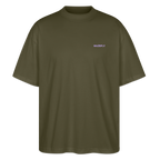 RUNTZ Oversized Unisex Bio T-Shirt - Khaki