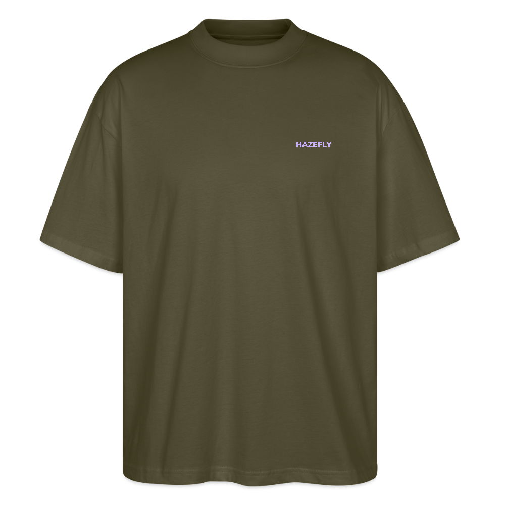 RUNTZ Oversized Unisex Bio T-Shirt - Khaki