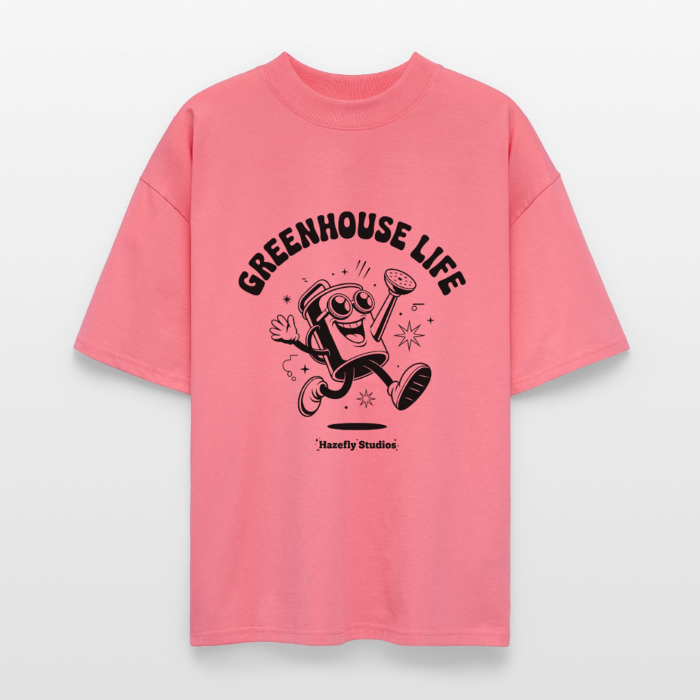GREENHOUSE LIFE Oversized Unisex Bio T-Shirt - Pink 