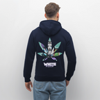 WHITE WIDOW Unisex Bio-Hoodie - French Navy