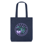 CHERRY PUNCH recycelter Heavyweight Stoffbeutel - melange Blue