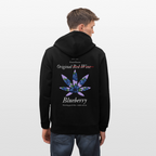 TRUE BERRY Unisex Bio-Kapuzenjacke - Schwarz