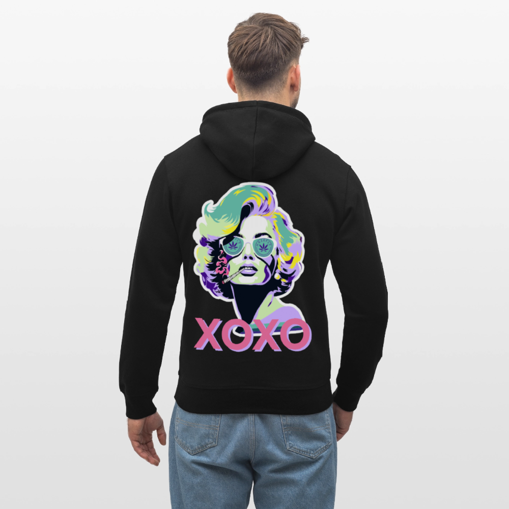 MARYLIN XOXO Unisex Bio-Hoodie - Schwarz