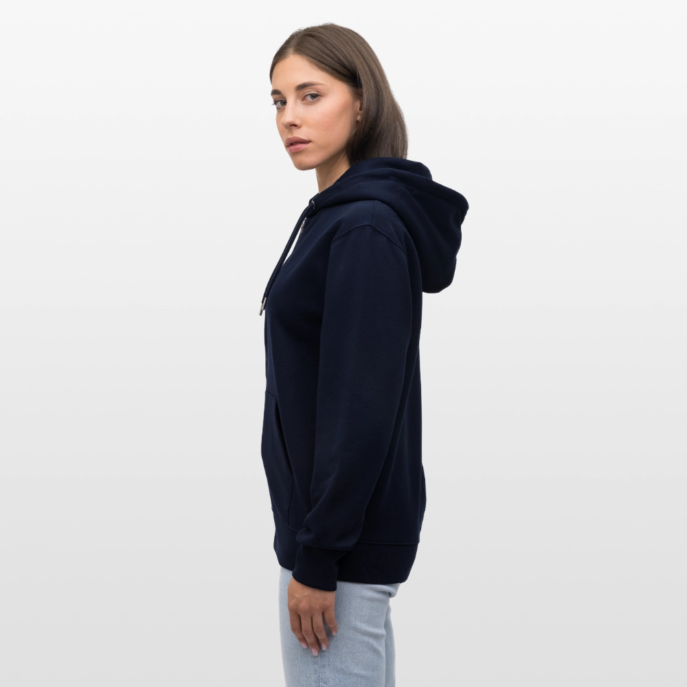 NOT HIGH Unisex Bio-Kapuzenjacke - Navy