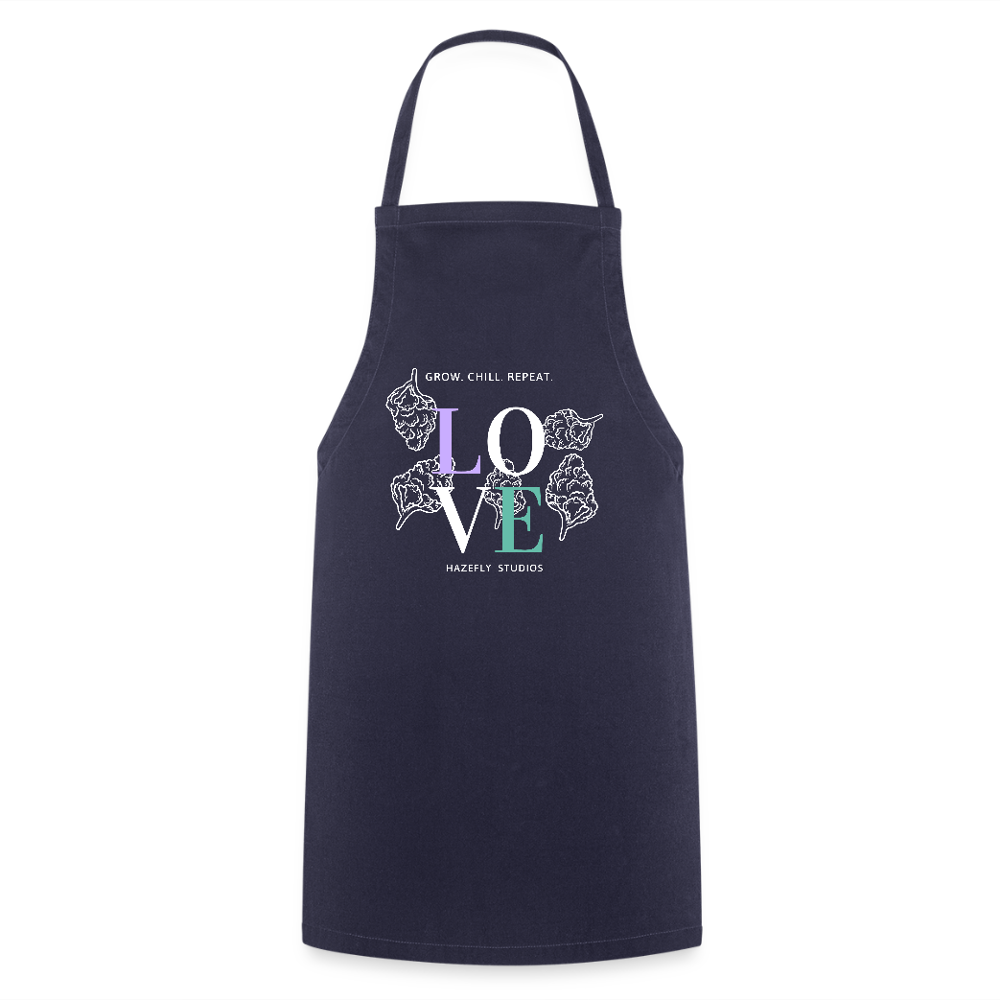 GROW. CHILL. REPEAT. Kochschürze - Navy