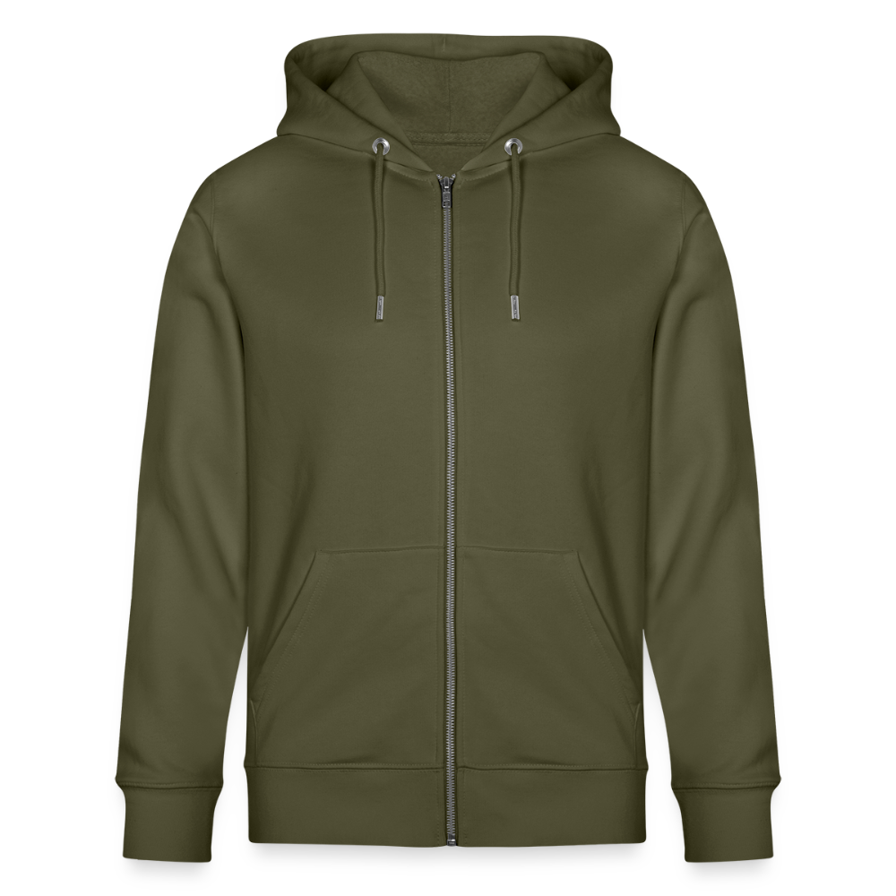 GROW. CHILL. REPEAT. Unisex Bio-Kapuzenjacke - Khaki