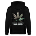 SOUR DIESEL Unisex Bio-Kapuzenjacke - Schwarz