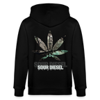 SOUR DIESEL Unisex Bio-Kapuzenjacke - Schwarz