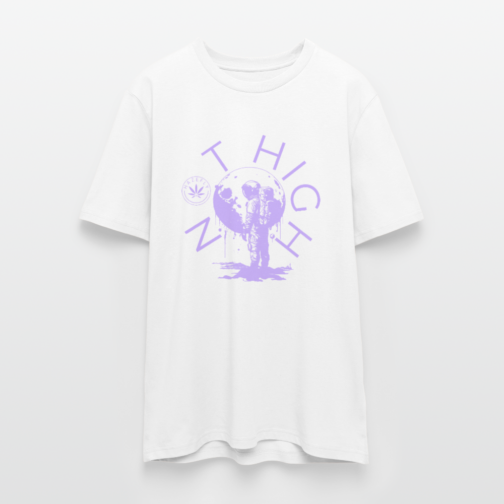 NOT HIGH Unisex Bio-T-Shirt - Weiß