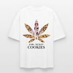 GIRL SCOUT COOKIES Oversized Unisex Bio T-Shirt - Weiß