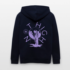 NOT HIGH Unisex Bio-Kapuzenjacke - Navy