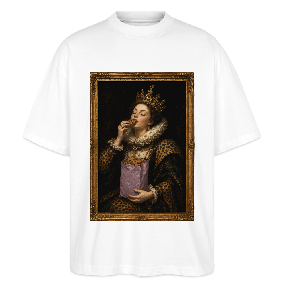 MUNCHIES Unisex Oversized Bio-T-Shirt - Weiß