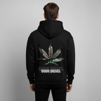 SOUR DIESEL Oversized Unisex Bio-Hoodie - Schwarz