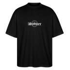 ACTIVE STONER Oversized Unisex Bio T-Shirt - Schwarz
