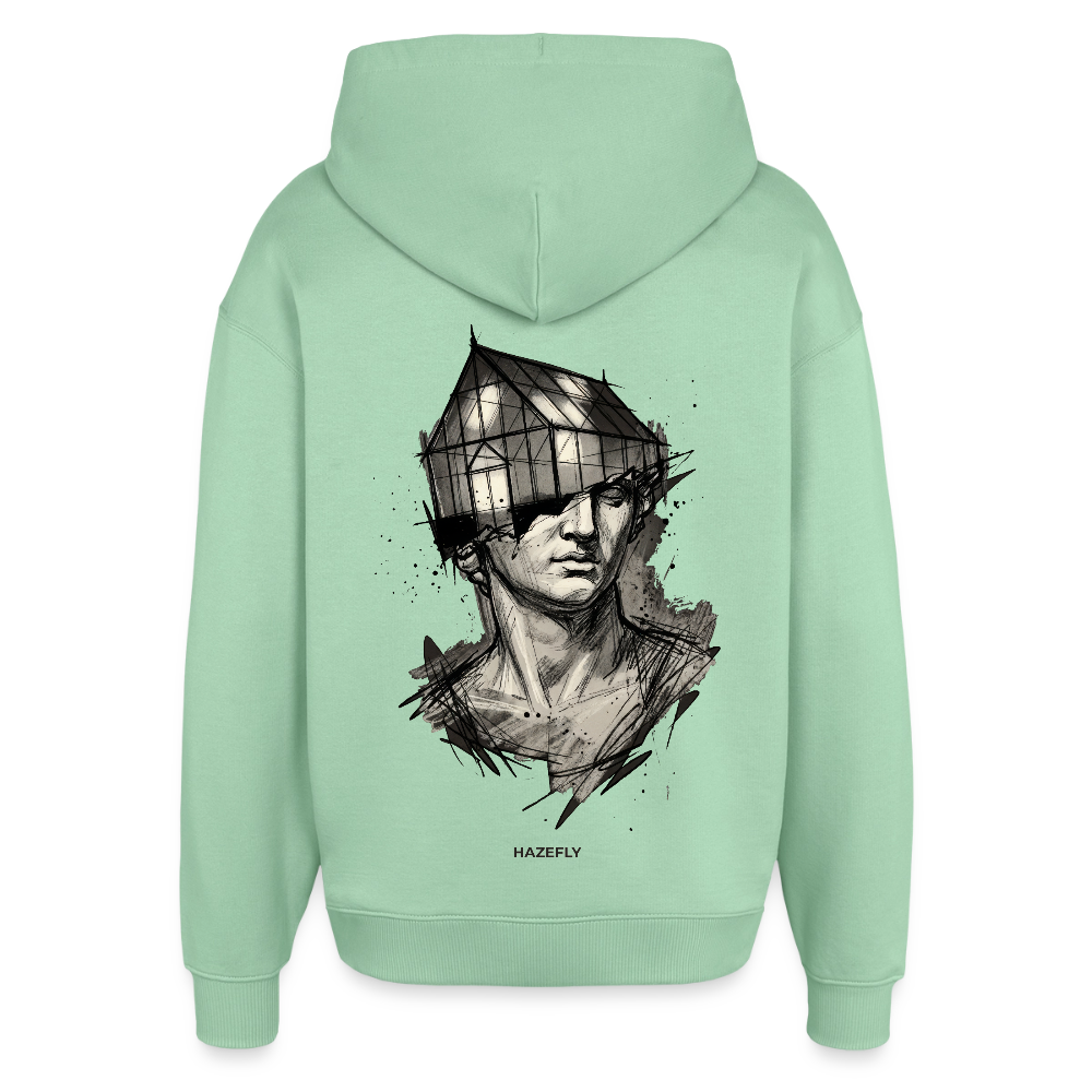 GREEN MIND Oversized Unisex Bio-Hoodie - Nebeljade