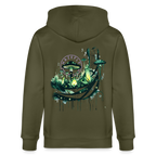 GLOW GARDEN Unisex Bio-Kapuzenjacke - Khaki