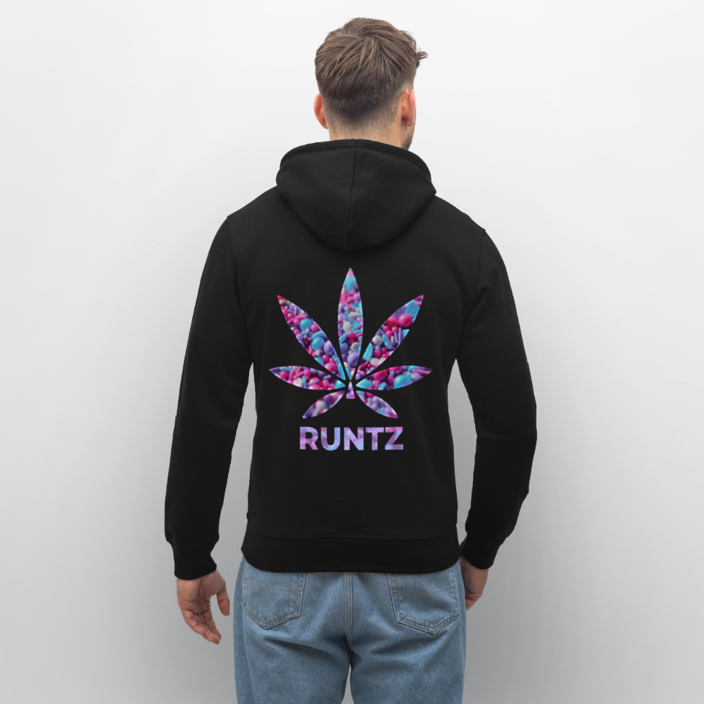 RUNTZ Unisex Bio-Hoodie - Schwarz