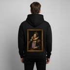 MUNCHIES Oversized Unisex Bio-Hoodie - Schwarz